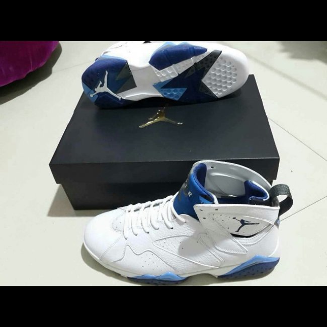 Air,Jordan,7,Remastered,“Fren 304775-107AJ7 Air Jordan 7 Remastered “French Blue” 全新实物图曝光