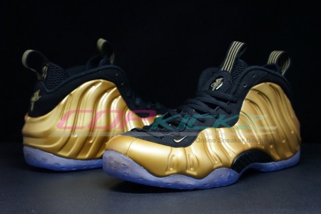 Nike,Air,Foamposite,One,黄金配 314996-700 Nike Air Foamposite One "Gold" 金喷高清图赏