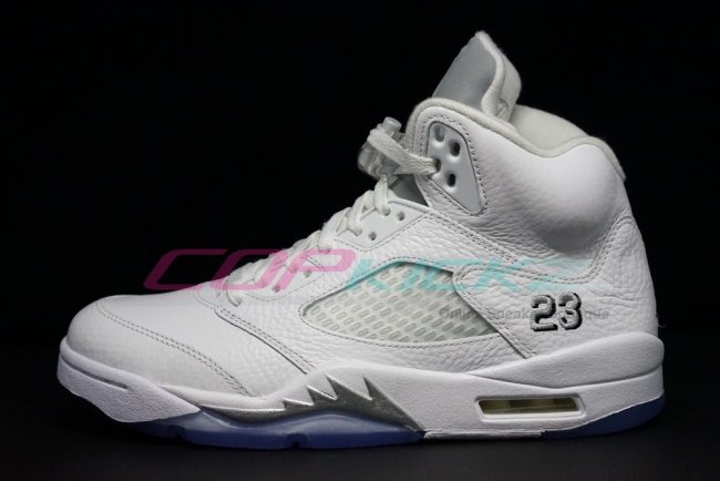 Air,Jordan,5,白/金属银高清图 AJ5 Air Jordan 5 白/金属银高清图赏