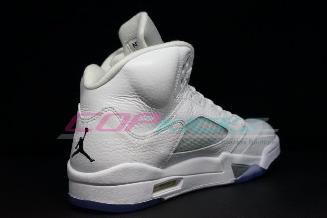 Air,Jordan,5,白/金属银高清图 AJ5 Air Jordan 5 白/金属银高清图赏
