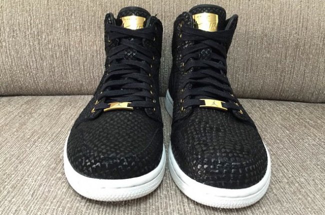 Air,Jordan,1,黑白/金色巅峰系 AJ1 Air Jordan 1 “Brooklyn” 全明星配色实物图赏