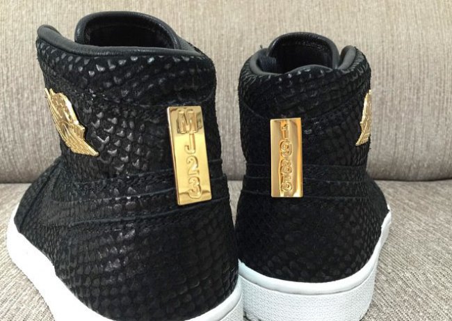 Air,Jordan,1,黑白/金色巅峰系 AJ1 Air Jordan 1 “Brooklyn” 全明星配色实物图赏