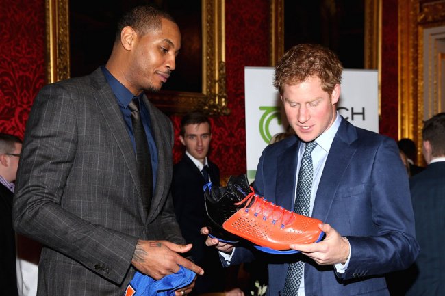 Carmelo,Anthony亲赠Wales王子  甜瓜亲赠 Wales 王子 Jordan Melo M11 PE