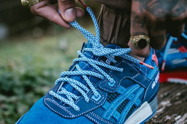 球鞋资讯,球鞋新闻,时尚杂  mita sneakers x Asics Gel Lyte 3 上脚实拍