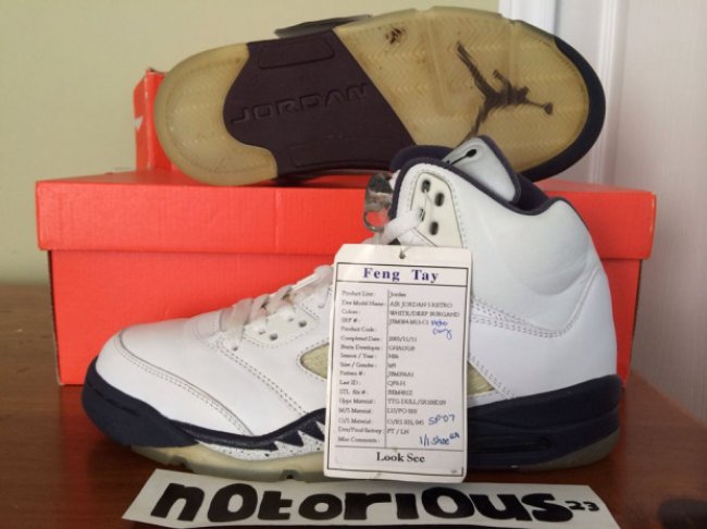Air,Jordan,5,深酒红色,非市售 AJ5 Air Jordan 5 白酒红配色 Sample 样品曝光