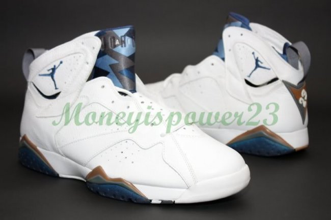 Air,Jordan,7,法国蓝/汉密尔顿 AJ7 Air Jordan 7 PE “Hamilton” 实物图赏