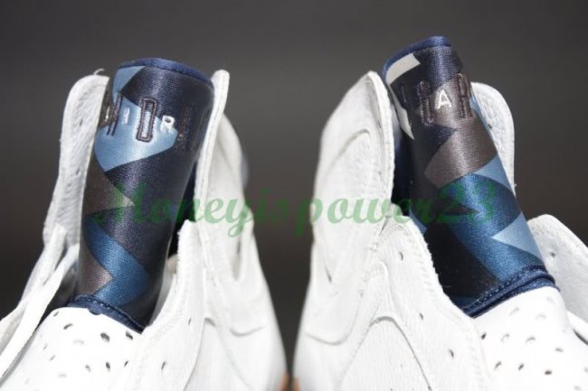 Air,Jordan,7,法国蓝/汉密尔顿 AJ7 Air Jordan 7 PE “Hamilton” 实物图赏