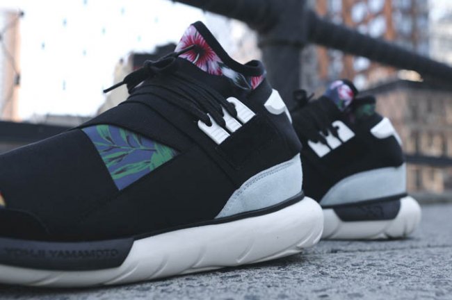 球鞋资讯,球鞋新闻,时尚杂  adidas Y-3 Qasa High “花卉”配色实物欣赏