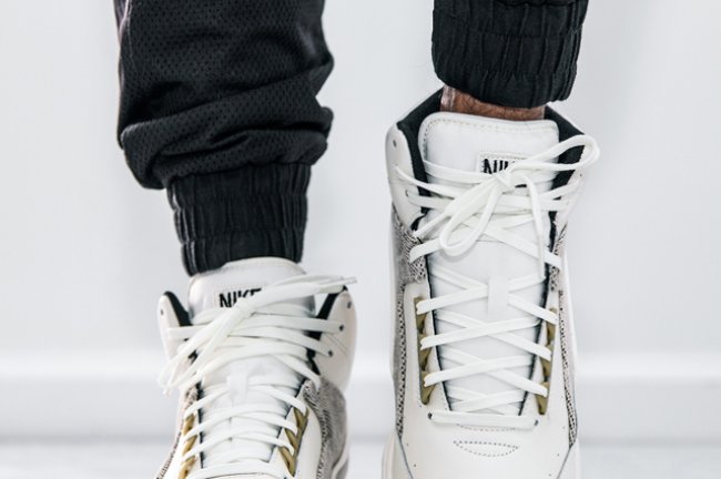 球鞋资讯,球鞋新闻,时尚杂  Nike Air Python “Sail” 上脚实拍