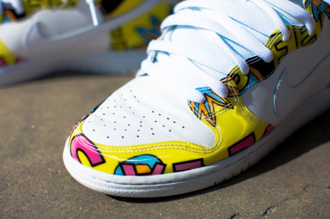 De,La,Soul,x,Nike,SB,Dunk,High  De La Soul x Nike SB Dunk High 上脚实拍