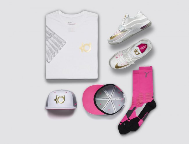 Nike,KD,7,Aunt,Pearl,官方正式 706858-176乳腺癌 KD7 PRM "Aunt Pearl" 官方发售信息