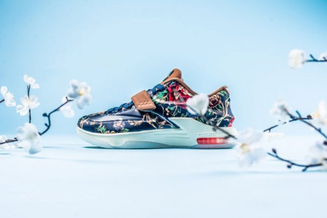 Nike,KD,VII,EXT,花卉,实物新图 726438-400 KD7 EXT "Floral" QS 花卉配色美图欣赏