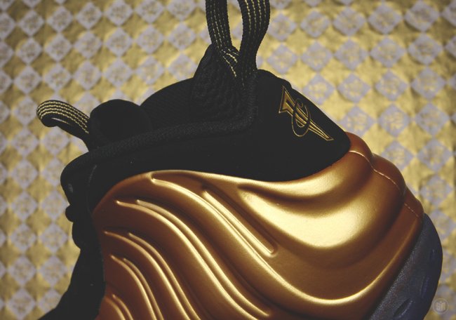 Nike,Air,Foamposite,One,金属金 314996-700金喷 金喷 Nike Air Foamposite One "Metallic Gold" 美图欣赏