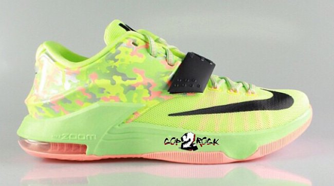 Nike,KD,7,复活节别注,实物曝 653996-030 KD7 “Easter” 复活节配色亮相