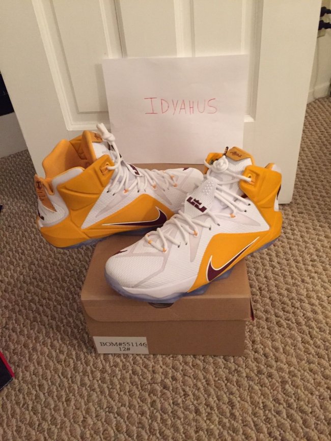 Nike,LeBron,12,CTK,PE,实物曝光 LBJ12 LeBron 12 “Christ the King” PE 实物曝光