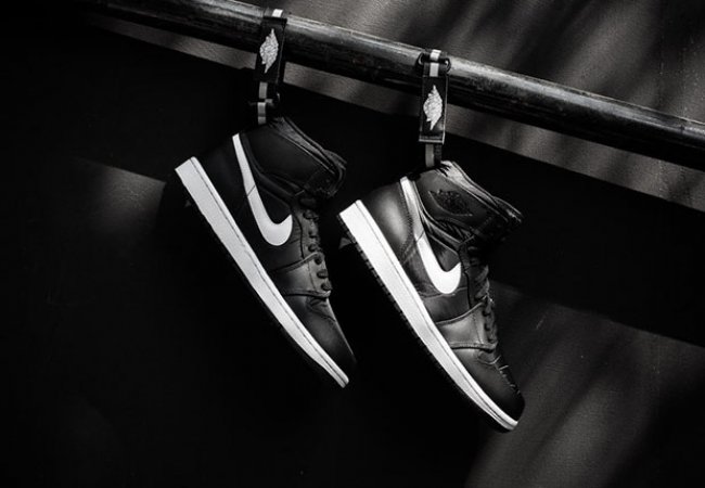 Air,Jordan,1,High,Strap,黑/白 AJ1 Air Jordan 1 High Strap 黑白配色现已发售