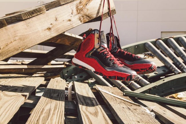 adidas,D,Rose,5,Boost,黑红/公牛  adidas D Rose 5 Boost 黑红公牛配色正式发售