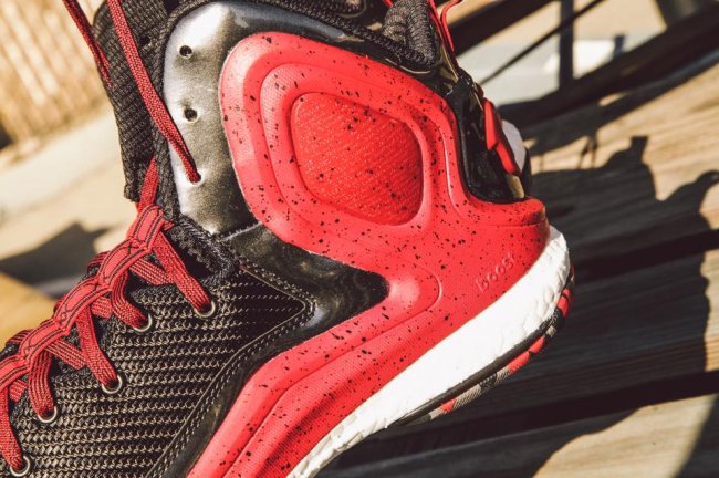 adidas,D,Rose,5,Boost,黑红/公牛  adidas D Rose 5 Boost 黑红公牛配色正式发售