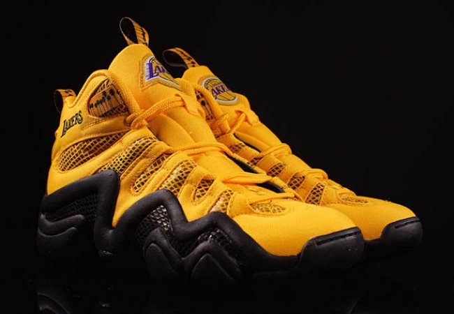 adidas,Crazy,8,湖人蛇纹,现已  adidas Crazy 8 "Lakers Snake" 湖人蛇纹配色现已发售