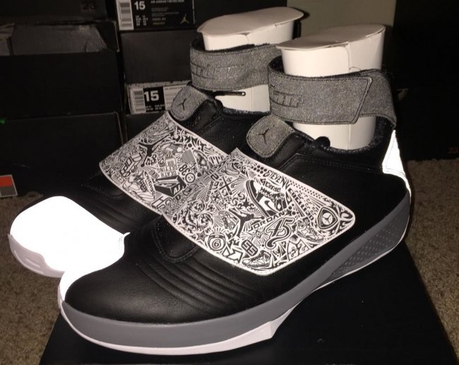 Air,Jordan,XX,黑白配色,即将 AJ20 Air Jordan XX "Playoffs" 季后赛配色将在 5 月份发售