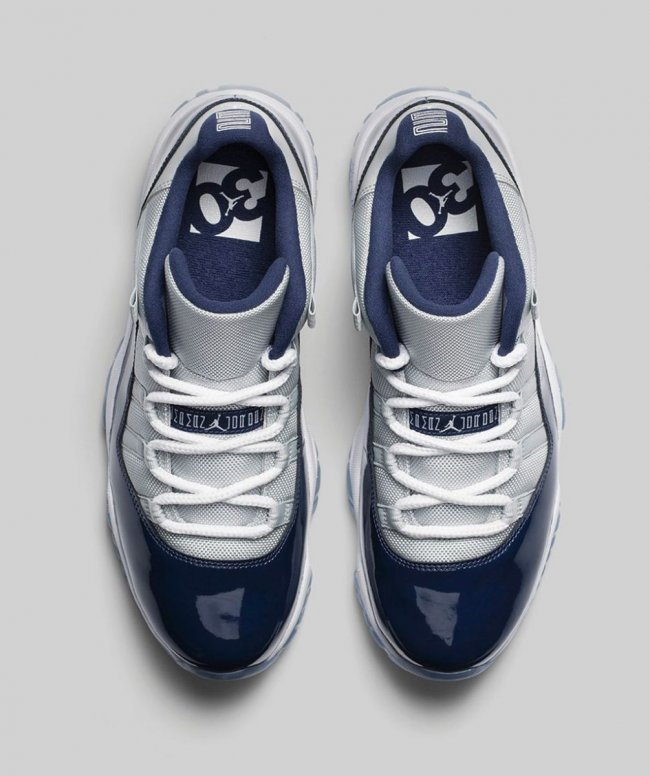 Air,Jordan,11,Low,乔治城大学 528895-007AJ11乔治城 Air Jordan 11 Low 乔治城大学配色本周发售