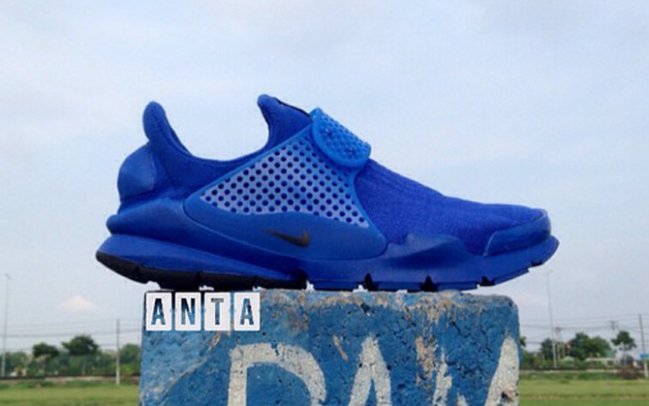 Nike,Sock,Dart,纯蓝色,实物曝  Nike Sock Dart 纯蓝曝光