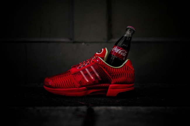 Clima Cool 1,adidas  可口可乐 x adidas Clima Cool 1 联名配色鲜红登场