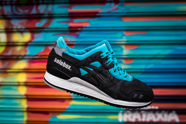 GEL-Lyte III,ASICS  Solebox & ASICS GEL-Lyte III 蓝木蜂实物近赏