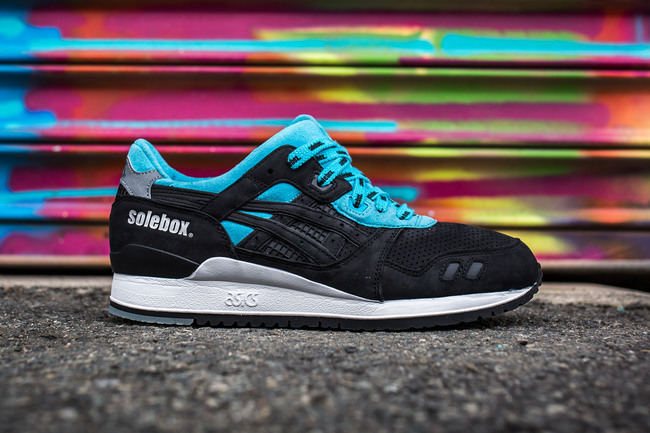 GEL-Lyte III,ASICS  Solebox & ASICS GEL-Lyte III 蓝木蜂实物近赏