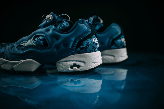 Pump Fury,Reebok  Reebok Pump Fury 蓝黑迷彩新色发售