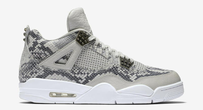 819139-030,AJ4,Air Jordan 4 819139-030AJ4蛇皮 奢华气质难挡！Air Jordan 4 Premium “Snakeskin” 官图欣赏