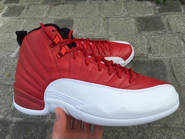 130690-600,AJ12,Air Jordan 12 130690-600AJ12 红白新色 Air Jordan 12 “Gym Red” 清晰实物图赏