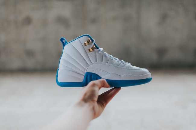 510815-127,AJ12,Air Jordan 12 510815-127AJ12 北卡蓝 Air Jordan 12 GS “University Blue” 将于明日发售