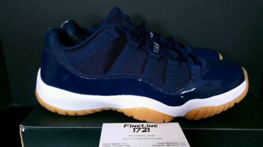 528895-405,AJ11 Low,Air Jordan 528895-405AJ11 时尚新配色，Air Jordan 11 Low “Midnight Navy” 即将发售