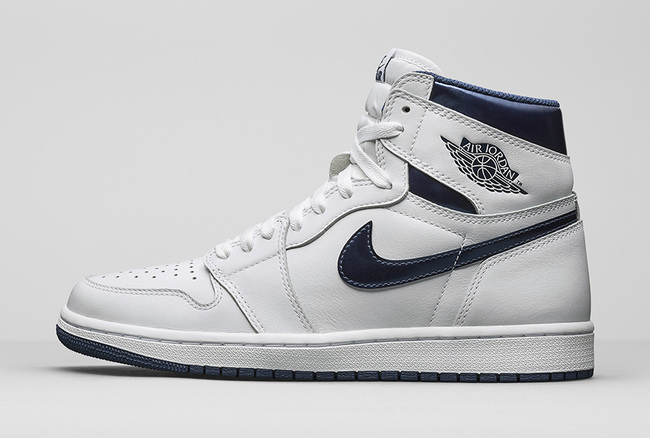 555088-106,AJ1 High OG,Air Jor 555088-106AJ1 Air Jordan 1 Retro High OG “Metallic Navy” 中国区发售信息