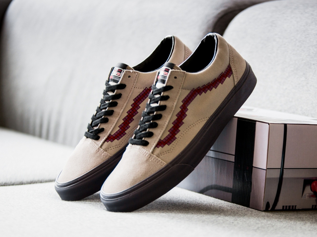 VANS,Sk8-Hi  Nintendo x Vans 任天堂联名实物细节展示