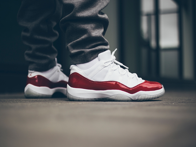 AJ11低帮,AJ11 Low,Air Jordan 11 AJ11 欧洲发售！带来 Air Jordan 11 Low 双色上脚展示
