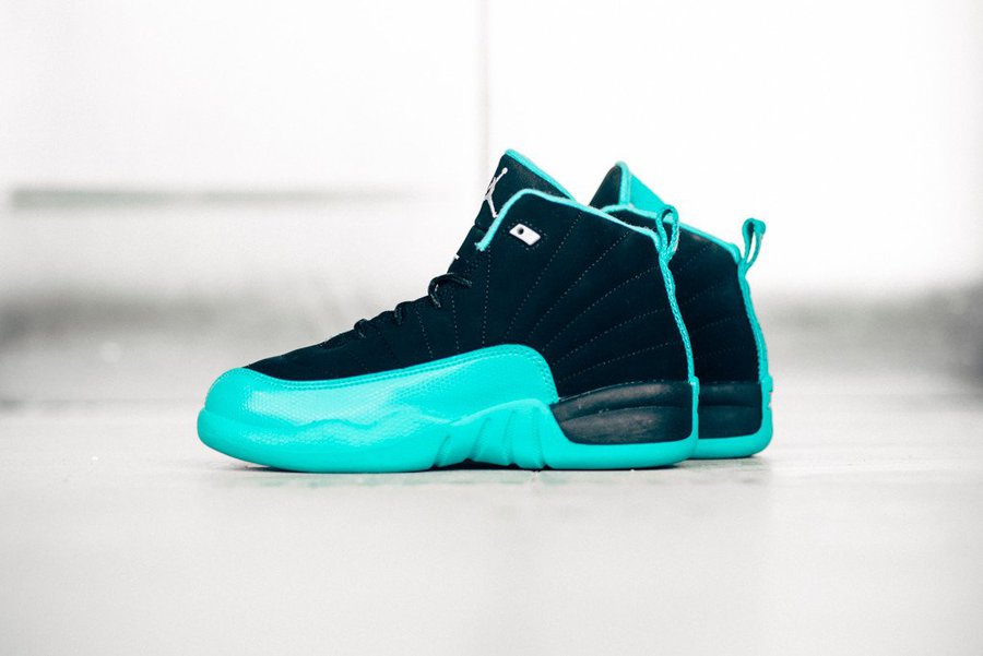 510815-017,AJ12,Air Jordan 12 510815-017AJ12 女生专属 Air Jordan 12 GS “Hyper Jade” 本周发售