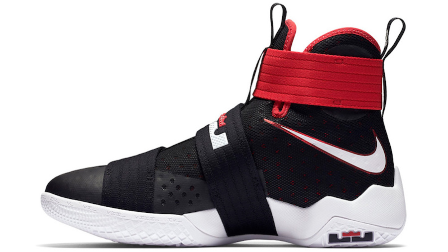 844374-016,Soldier 10,士兵10代 844374-016 经典黑红配色降临 Nike LeBron Soldier 10 士兵十代