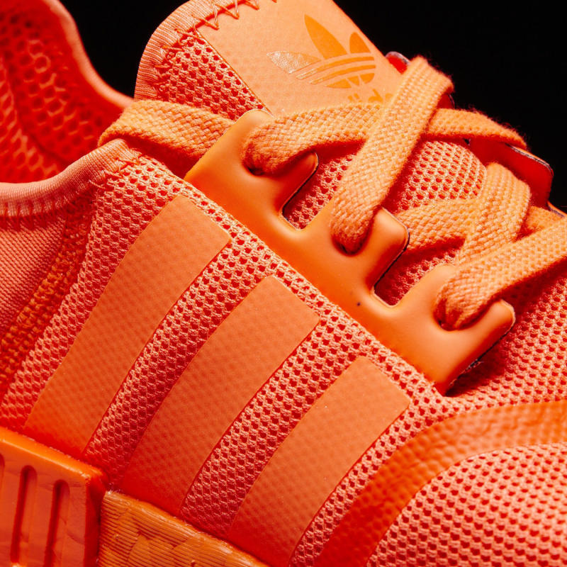 NMD,adidas  全红降临！adidas NMD R1 Mesh “Solar Red” 官方图片释出