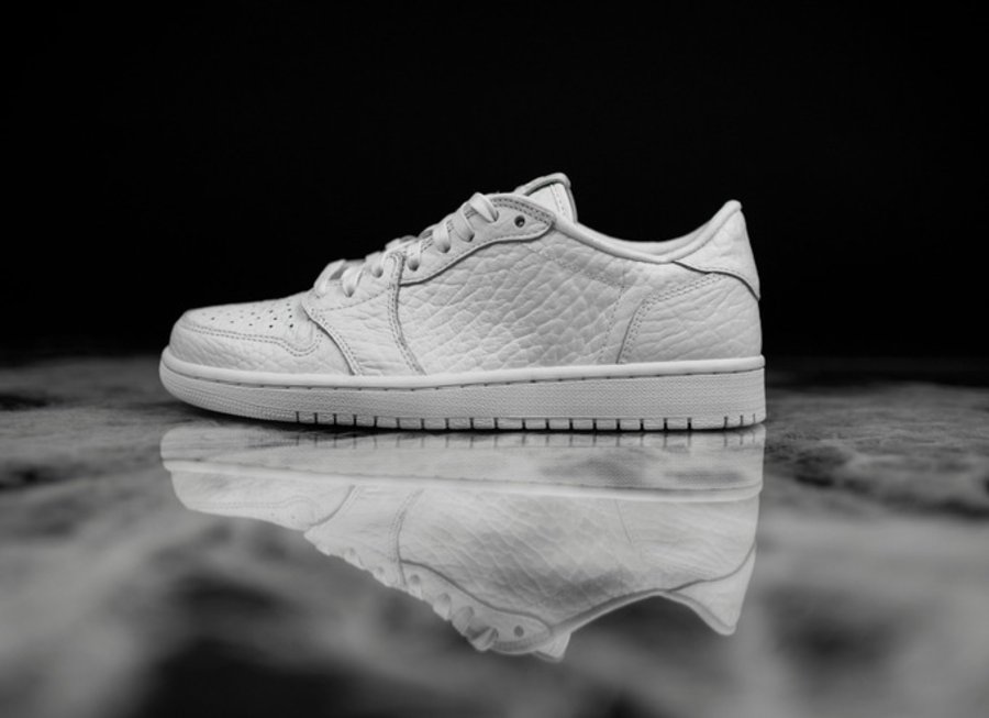 AJ1,Air Jordan 1 AJ1 小白鞋终于来了！Air Jordan 1 Low NS “Whiteout” 亮相
