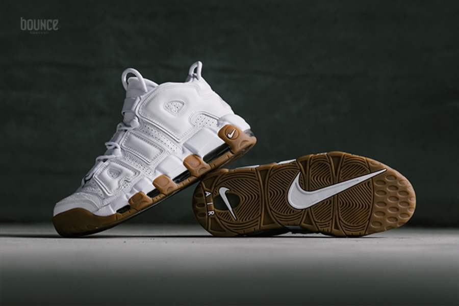 414962-103,Uptempo,大AIR 414962-103 白生胶 Nike Air More Uptempo “White Gum” 目前已经发售