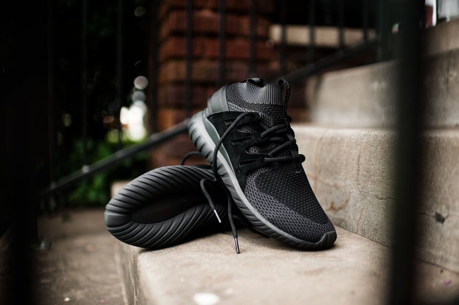 Tubular Nova,Primeknit,adidas  暗黑穿搭必备！adidas Tubular Nova Primeknit “Black” 美图近赏