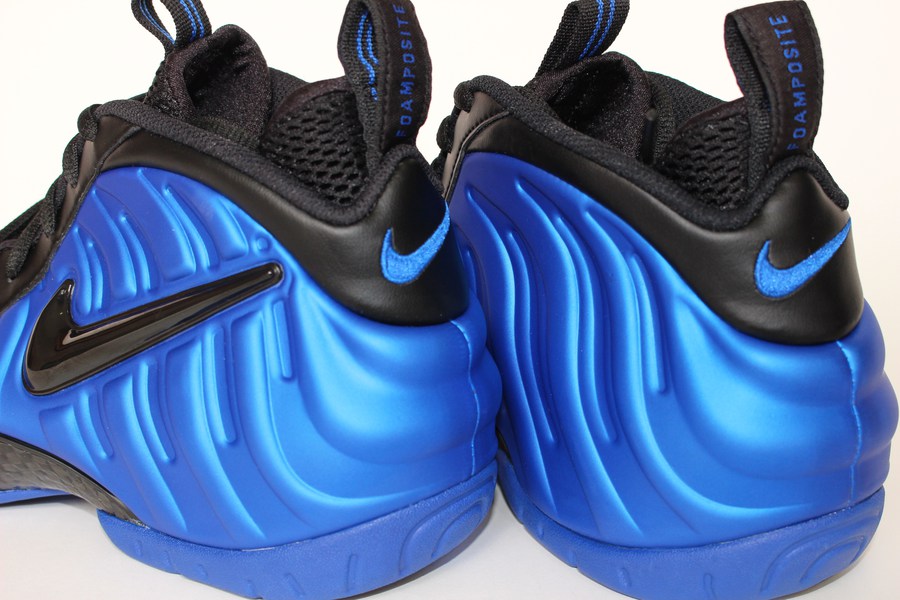 624041-403,Foamposite,Foamposi 624041-403 蓝黑泡 Nike Air Foamposite Pro “Cobalt Blue” 实物细节近赏