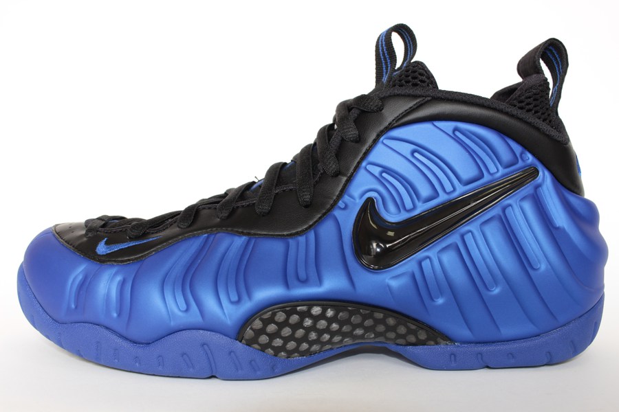624041-403,Foamposite,Foamposi 624041-403 蓝黑泡 Nike Air Foamposite Pro “Cobalt Blue” 实物细节近赏