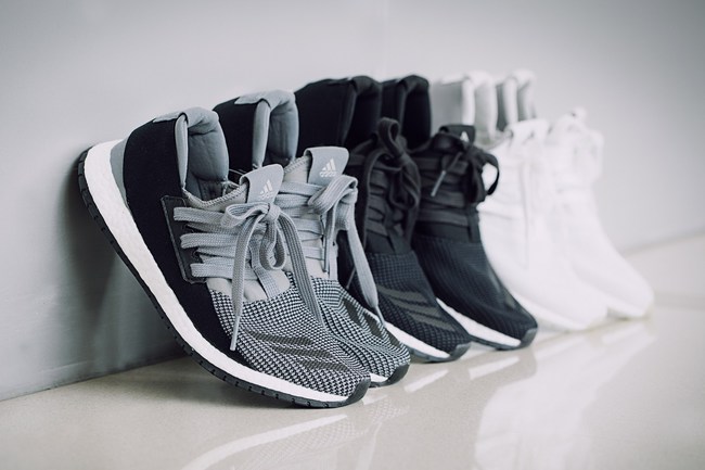 Pure Boost Raw,adidas  轻盈灵动！adidas Pure Boost Raw 带来前卫机能感