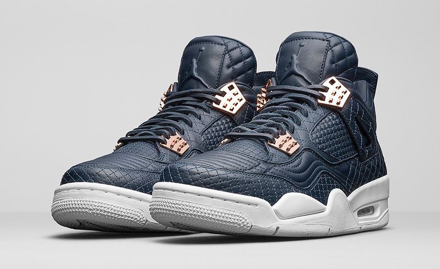 819139-402,AJ4,Air Jordan 4 819139-402AJ4 定价 ￥2999！Air Jordan 4 Premium “Navy” 本周六正式发售