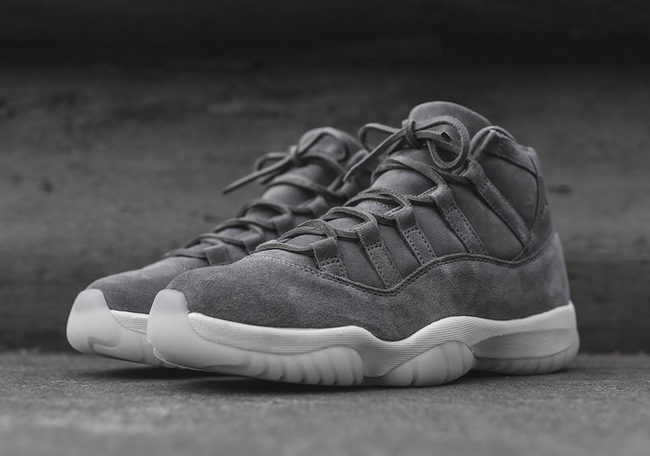 914433-003,AJ11,Air Jordan 11 914433-003AJ11 提前发售！Air Jordan 11 PRM ＂Grey Suede” 海外已上架