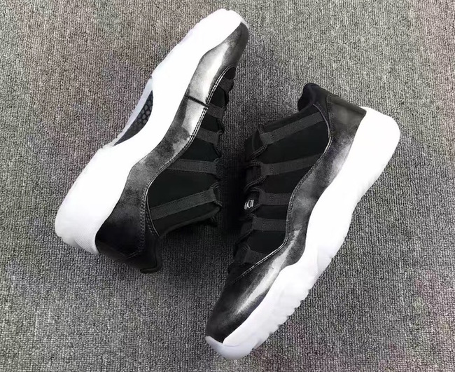 528895-010,AJ11,Air Jordan 11 528895-010AJ11 大魔王同款，Air Jordan 11 Low “Barons” 实物新图